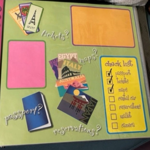 Tiny Treasures Vacation Scrapbook NWT - Picture 13 of 16